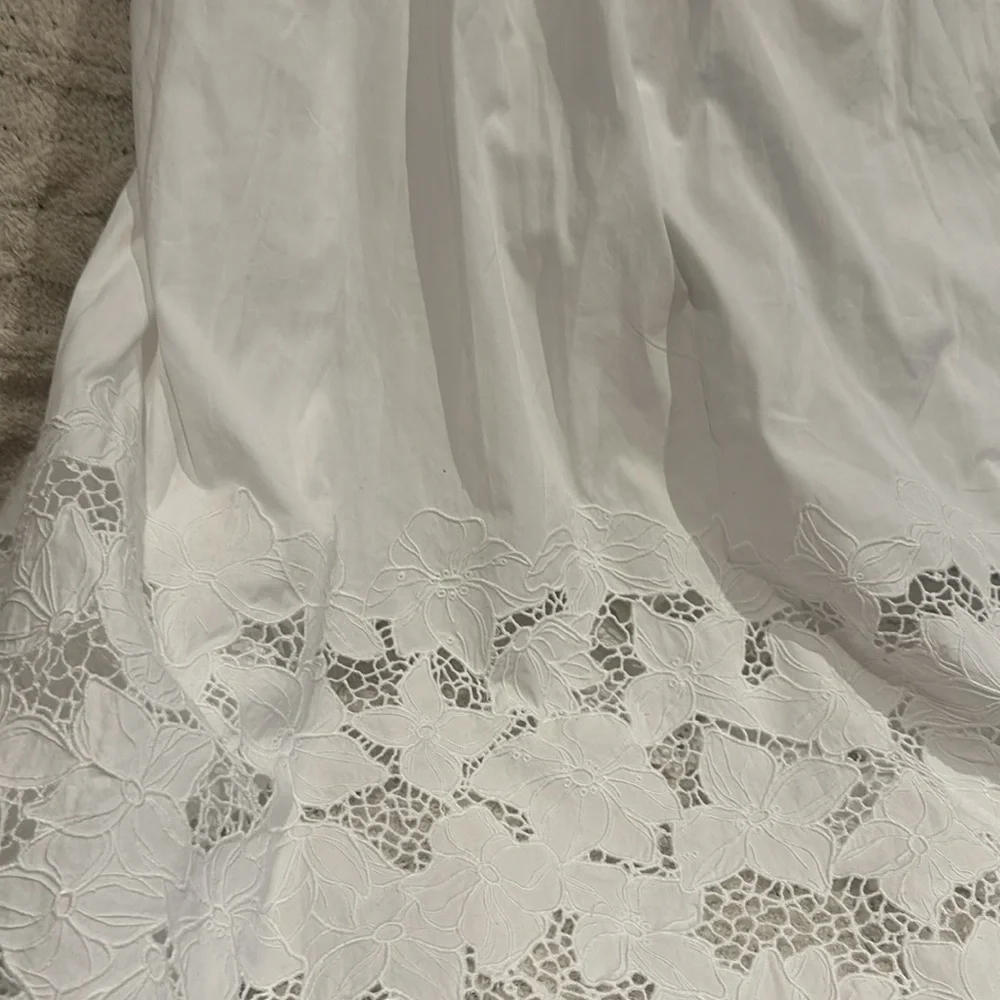 Nordstrom embroidered sleeveless mixed media sundress - Picture 6 of 6